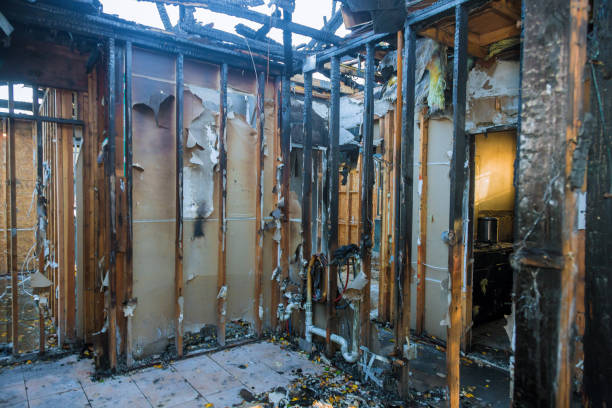 Professional Fire Damage Assessment technician working in South Bay, FL